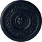 Ekena Millwork Marseille Ceiling Medallion (Fits Canopies up to 4 1/4"), 16 1/8"OD x 5/8"P, Midnight Dream CM16MAMDF - alternate 1